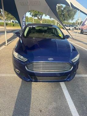Blue Metallic 2014 Ford Fusion SE