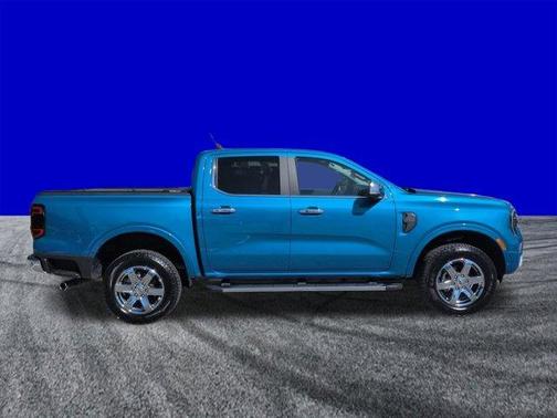 Velocity Blue Metallic 2024 Ford Ranger Lariat