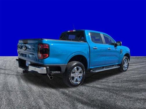 Velocity Blue Metallic 2024 Ford Ranger Lariat
