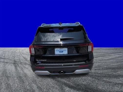 Black Metallic 2026 Ford Explorer Platinum