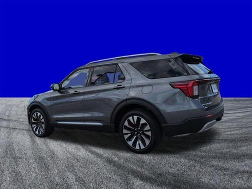 Gray 2026 Ford Explorer Platinum