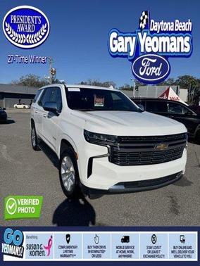 Summit White 2024 Chevrolet Tahoe Premier SUV