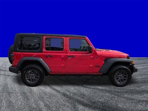 Firecracker Red Clearcoat 2024 Jeep Wrangler Sport