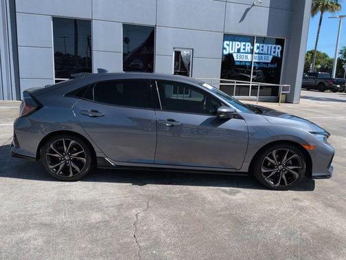 Gray 2018 Honda Civic Sport Touring