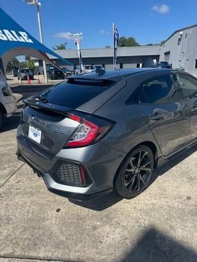 Gray 2018 Honda Civic Sport Touring