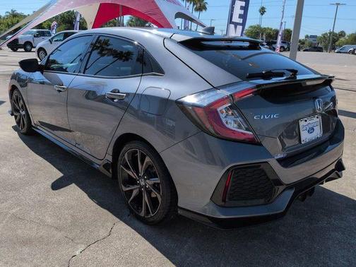 Gray 2018 Honda Civic Sport Touring