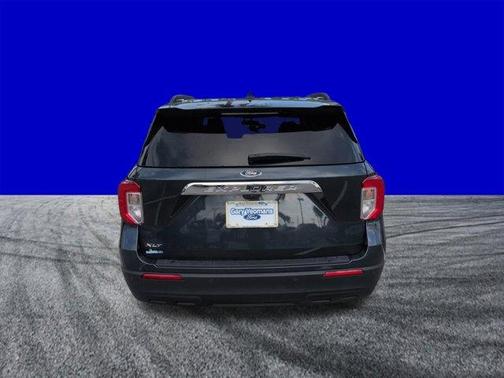 Stone Blue Metallic 2024 Ford Explorer XLT
