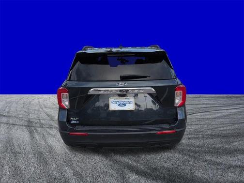Stone Blue Metallic 2024 Ford Explorer XLT