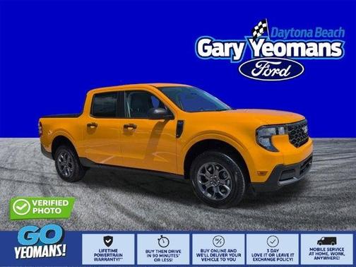 Orange 2026 Ford Maverick XLT
