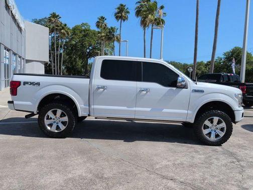 White Metallic 2020 Ford F-150 Platinum