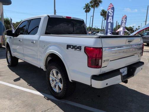 White Metallic 2020 Ford F-150 Platinum