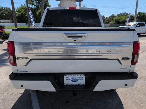 White Metallic 2020 Ford F-150 Platinum