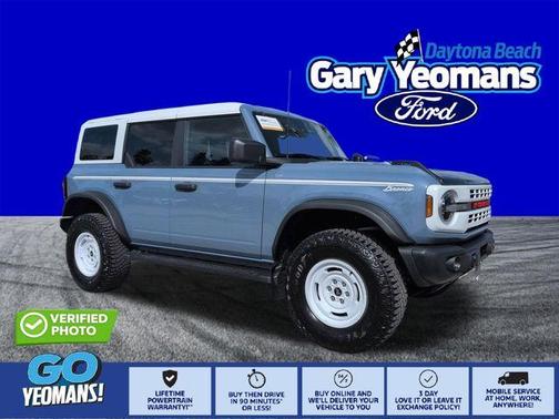 Azure Gray Metallic 2023 Ford Bronco Heritage Edition