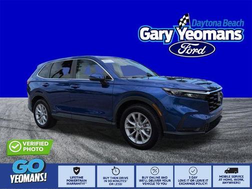 Blue 2023 Honda CR-V EX-L