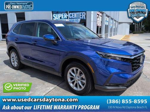 Blue 2023 Honda CR-V EX-L