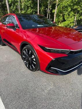 Red 2023 Toyota Crown Platinum