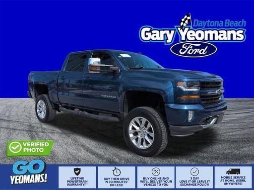 Deep Ocean Blue 2018 Chevrolet Silverado 1500 LT