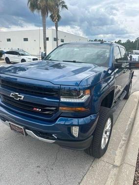 Deep Ocean Blue 2018 Chevrolet Silverado 1500 LT