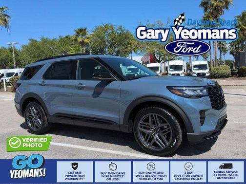 Vapor Blue 2026 Ford Explorer ST