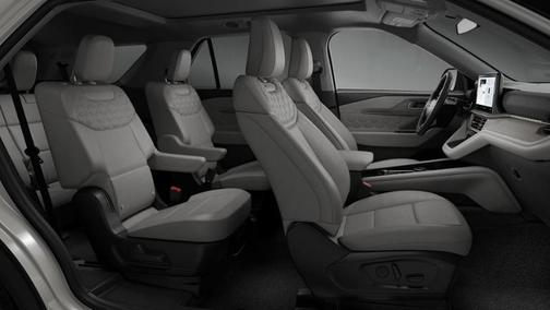 White 2026 Ford Explorer Platinum