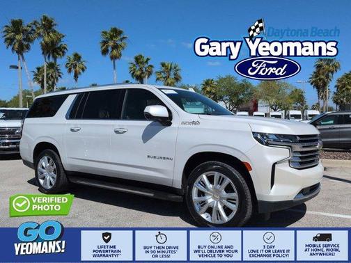 Pearl 2022 Chevrolet Suburban High Country