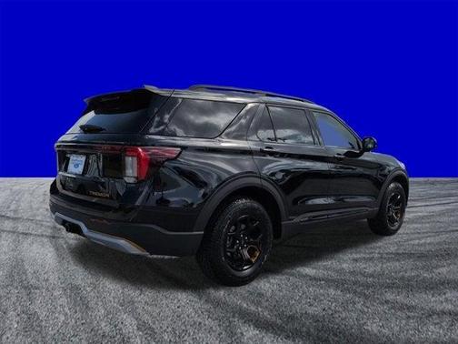 Black 2026 Ford Explorer Tremor
