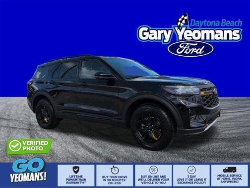 Black 2026 Ford Explorer Tremor