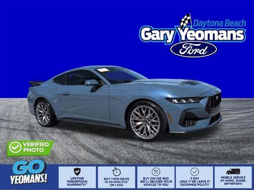 Vapor Blue Metallic 2024 Ford Mustang GT Premium