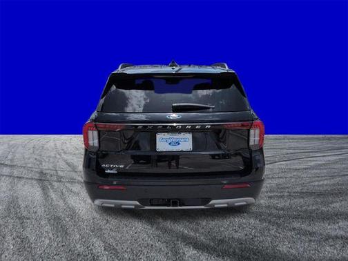 Black Metallic 2025 Ford Explorer Active