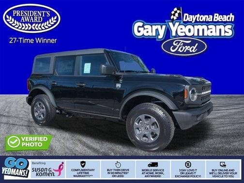 Shadow Black 2025 Ford Bronco Big Bend SUV