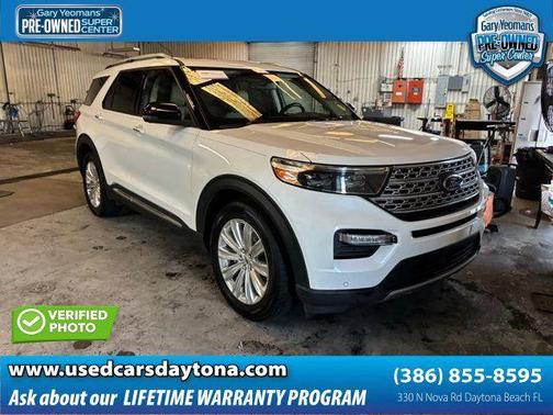 White 2020 Ford Explorer Limited