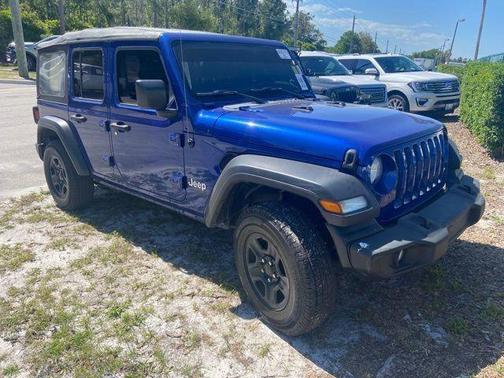 Ocean Blue Metallic 2018 Jeep Wrangler Unlimited Sport