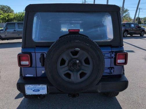 Ocean Blue Metallic 2018 Jeep Wrangler Unlimited Sport