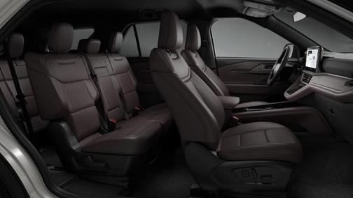 White 2026 Ford Explorer Platinum