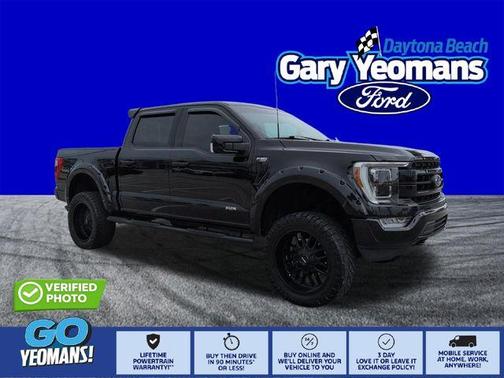 Black Metallic 2021 Ford F-150 Lariat