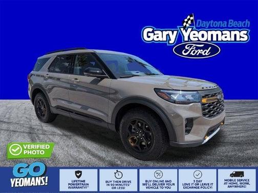 Gray 2026 Ford Explorer Tremor