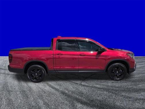 Radiant Red 2025 Honda Ridgeline Black Edition