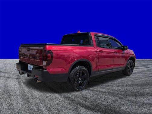 Radiant Red 2025 Honda Ridgeline Black Edition