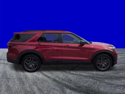 Red Metallic 2026 Ford Explorer ST-Line
