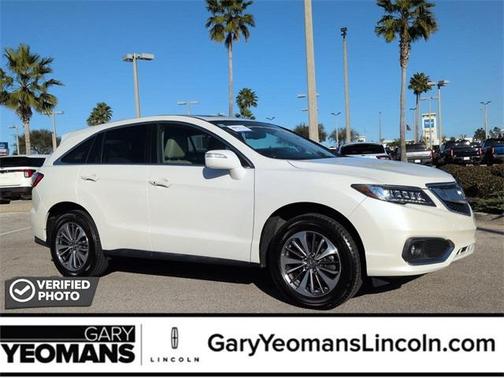 White Diamond Pearl 2018 Acura RDX Advance Package SUV