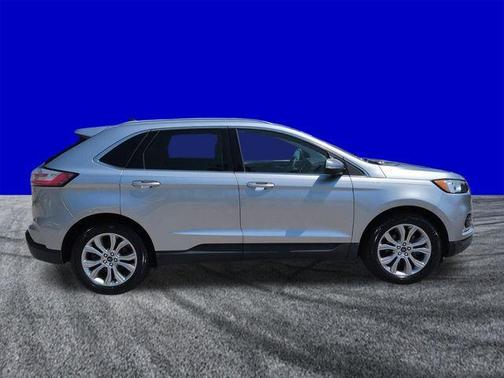Silver 2020 Ford Edge Titanium