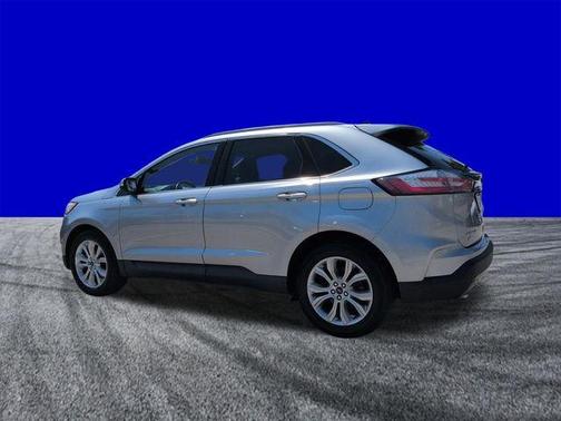 Silver 2020 Ford Edge Titanium