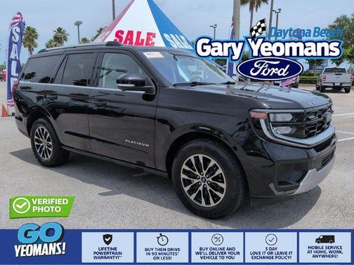 Black Metallic 2025 Ford Expedition Platinum