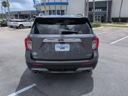 Gray Metallic 2022 Ford Explorer King Ranch