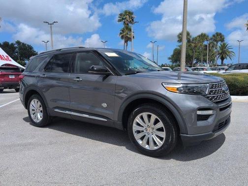 Gray Metallic 2022 Ford Explorer King Ranch
