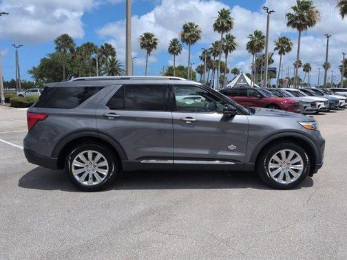 Gray Metallic 2022 Ford Explorer King Ranch