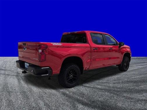 Red 2025 Chevrolet Silverado 1500 Custom Trail Boss