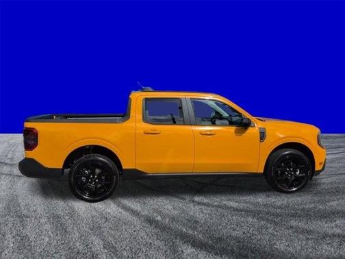 Orange 2026 Ford Maverick Lariat