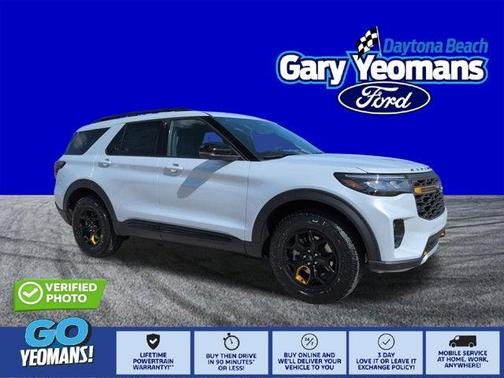White Metallic 2026 Ford Explorer Tremor