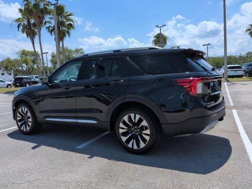 Black 2026 Ford Explorer Platinum